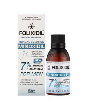 7% Лосьйон FOLIXIDIL для чоловіків для росту волосся 20 фото